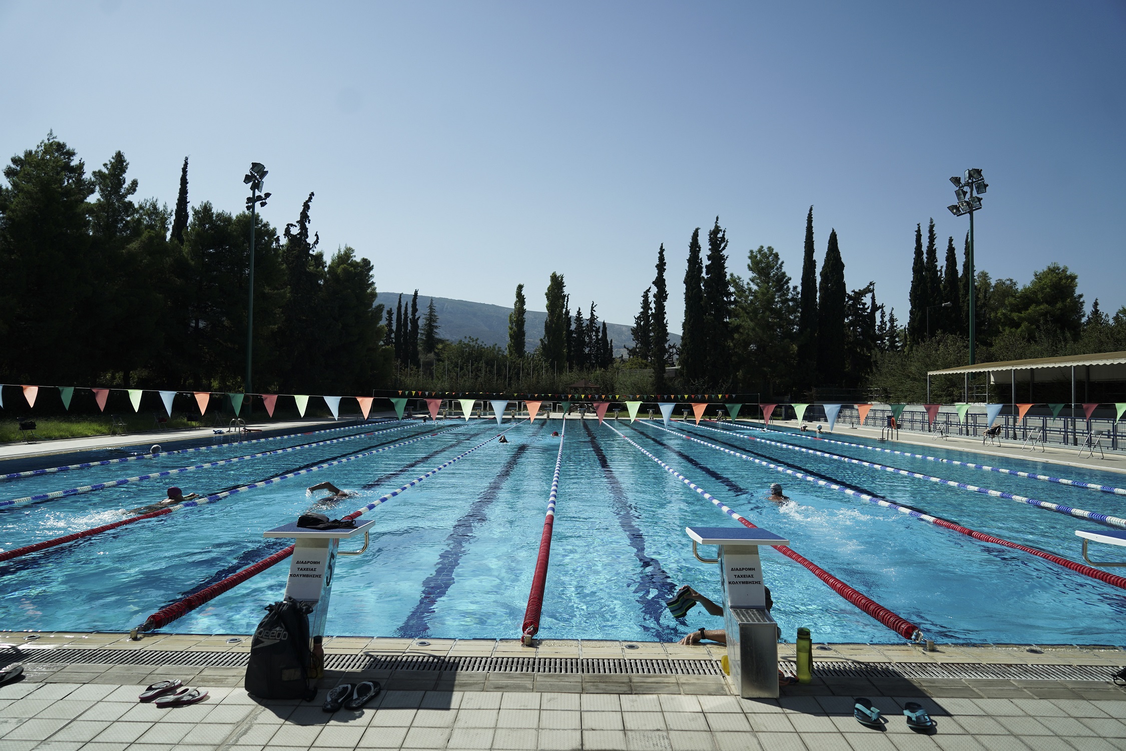Open Swimming Pool Athens Goudi 