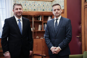 Συνάντηση Δημάρχου Αθηναίων, Χ. Δούκα, με τον Πρόεδρο ΠΑΣΟΚ – Κινήματος Αλλαγής, Ν. Ανδρουλάκη